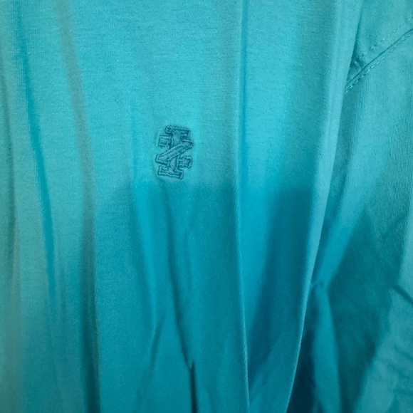 Izod Blue Short Sleeve Tee Vibrant Casual Wear - Picture 5 of 6